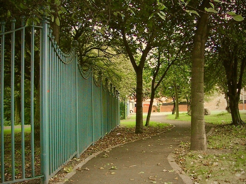 Bespoke railings designed to withstand the impact of heavy vehicles