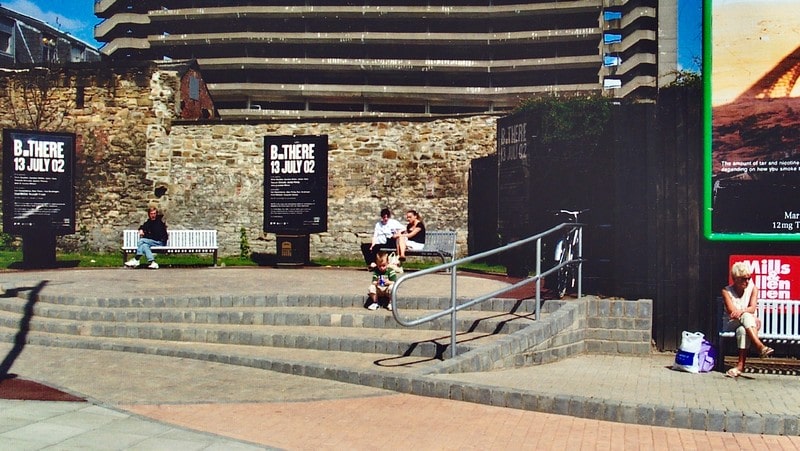 Urban space for town centre shoppers