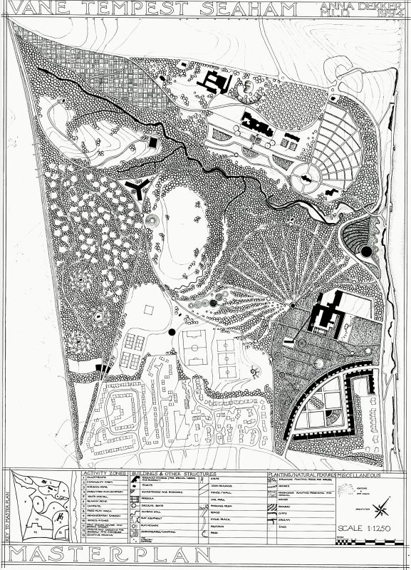 Concept masterplan for country park